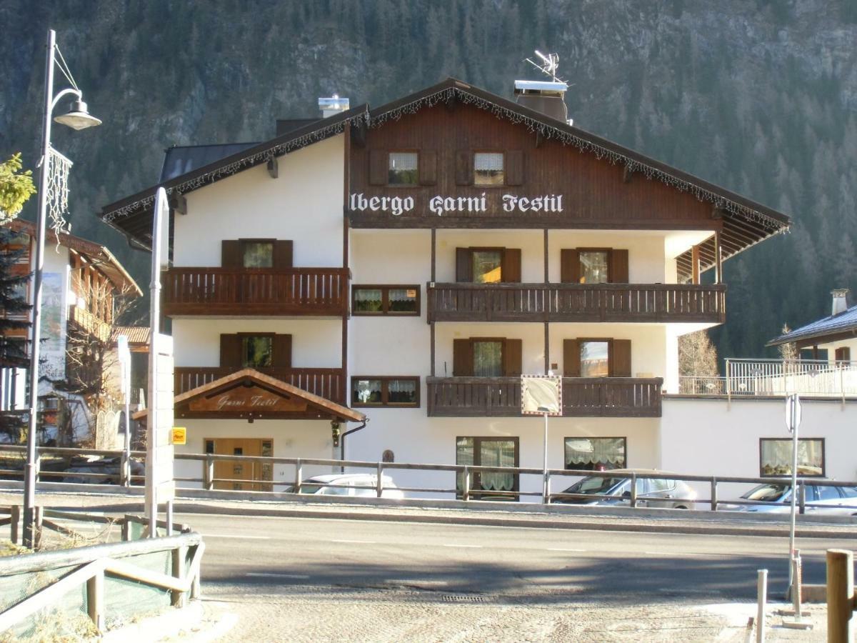 Garni Festil Hotell Campitello di Fassa Eksteriør bilde