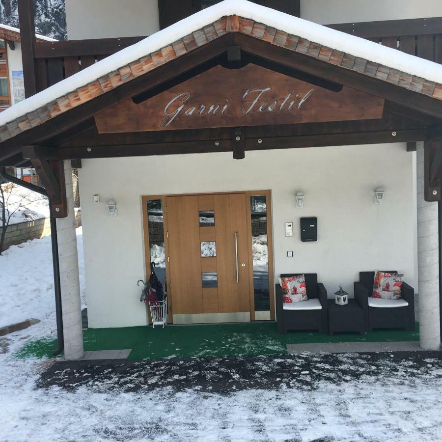 Garni Festil Hotell Campitello di Fassa Eksteriør bilde